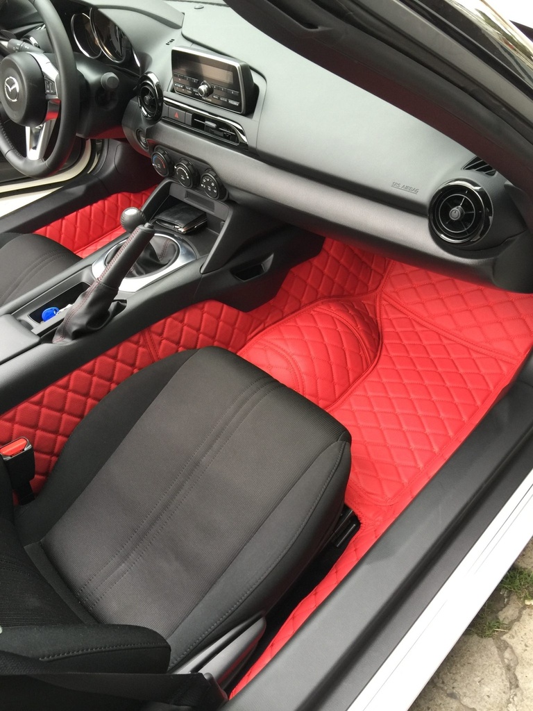 Quilted Floor mats (Premade Material) For Miata ND/Mk4