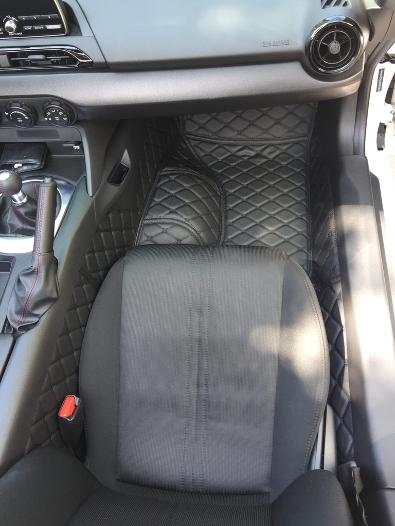 Quilted Floor mats (Premade Material) For Miata ND/Mk4