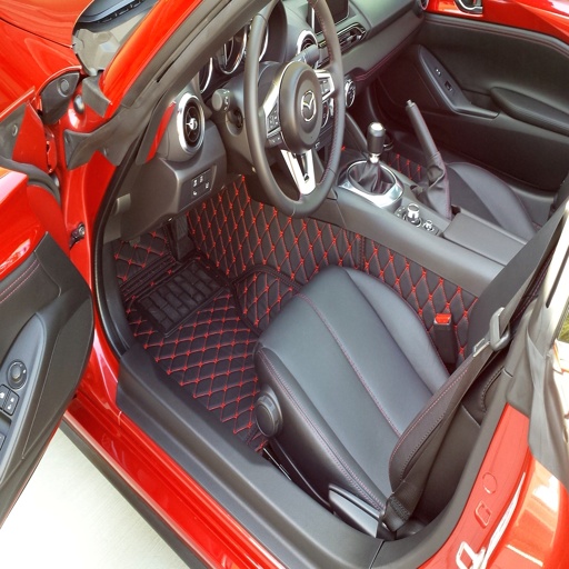Quilted Floor mats (Premade Material) For Miata ND/Mk4