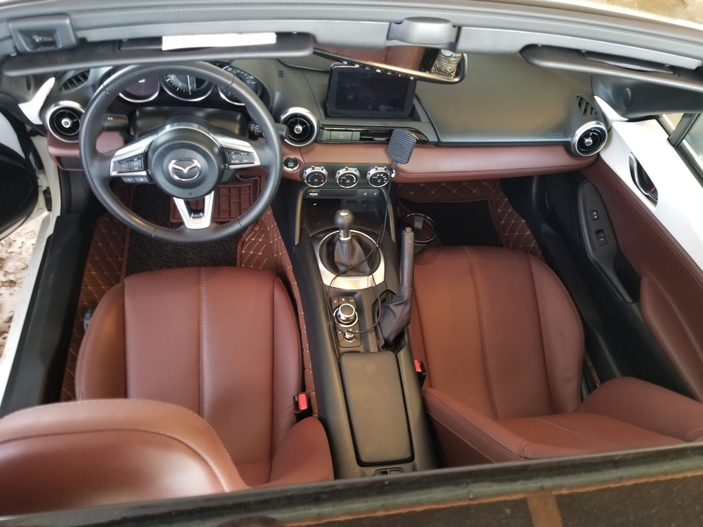 Quilted Floor mats Deluxe Version (Premade Material) For Miata ND/Mk4
