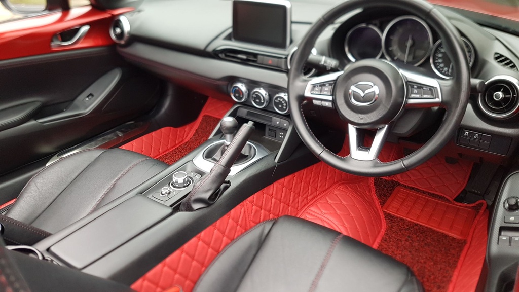 Quilted Floor mats Deluxe Version (Premade Material) For Miata ND/Mk4