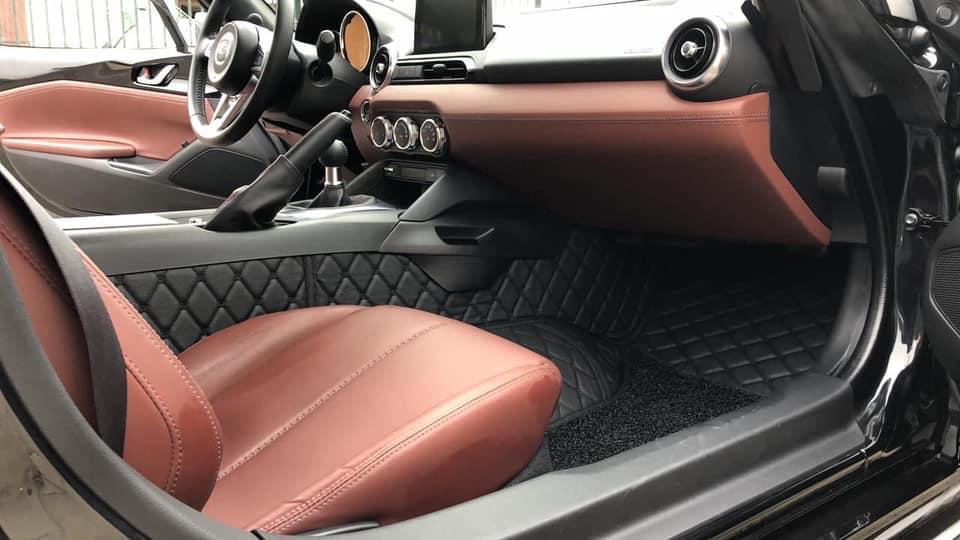 Quilted Floor mats Deluxe Version (Premade Material) For Miata ND/Mk4