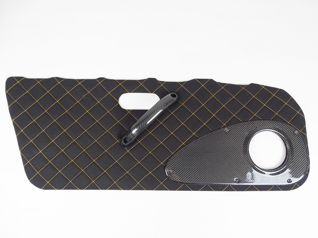 Quilted Leather Door Panels (Handmade) For Miata NA/Mk1