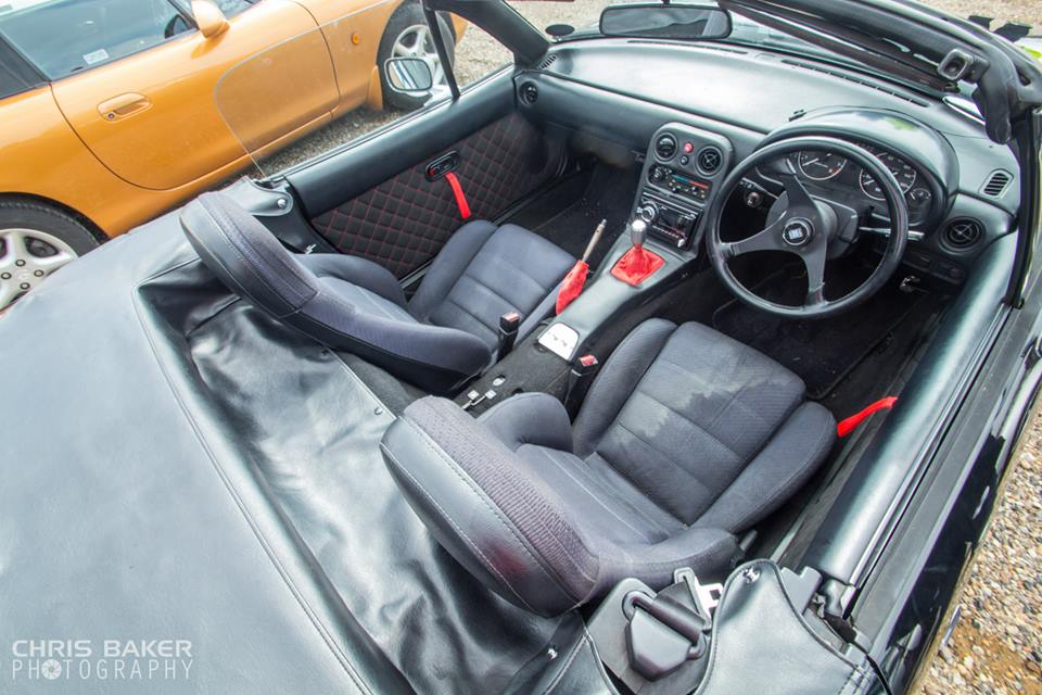 Quilted Leather Door Panels (Handmade) For Miata NA/Mk1