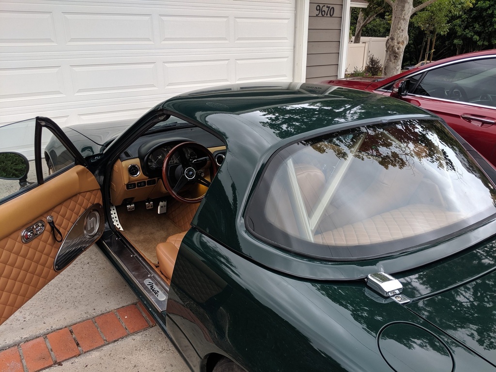 Quilted Leather Door Panels (Handmade) For Miata NA/Mk1
