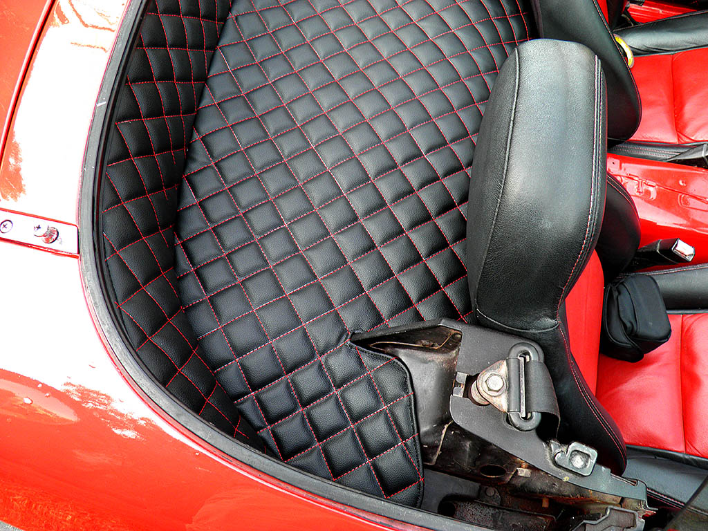 Quilted Rear Parcel Shelf Cover (Premade material) For Miata NA/NB