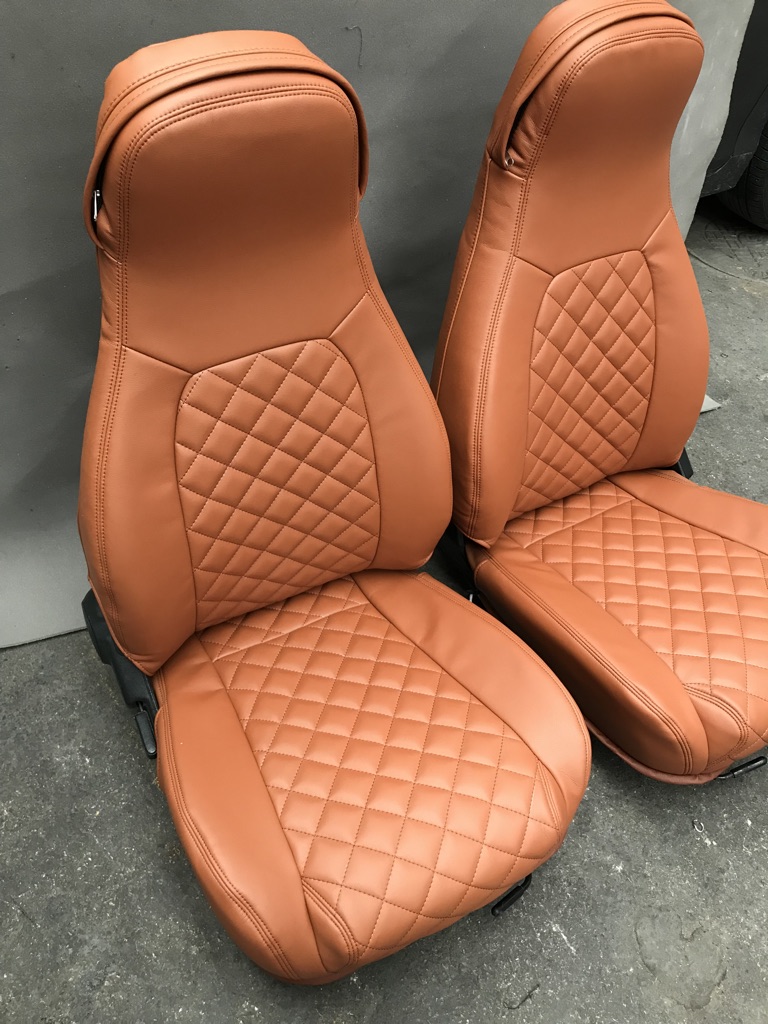 Quilted Seat Covers (Diamond Stitching) For Miata NA/Mk1