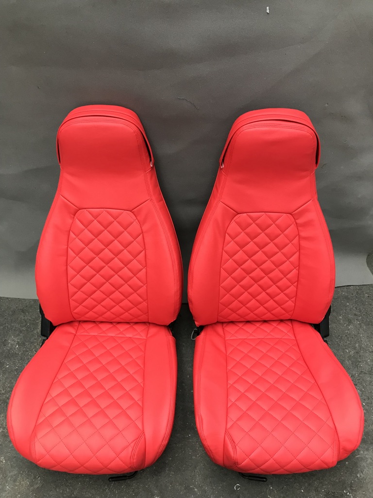 Quilted Seat Covers (Diamond Stitching) For Miata NA/Mk1