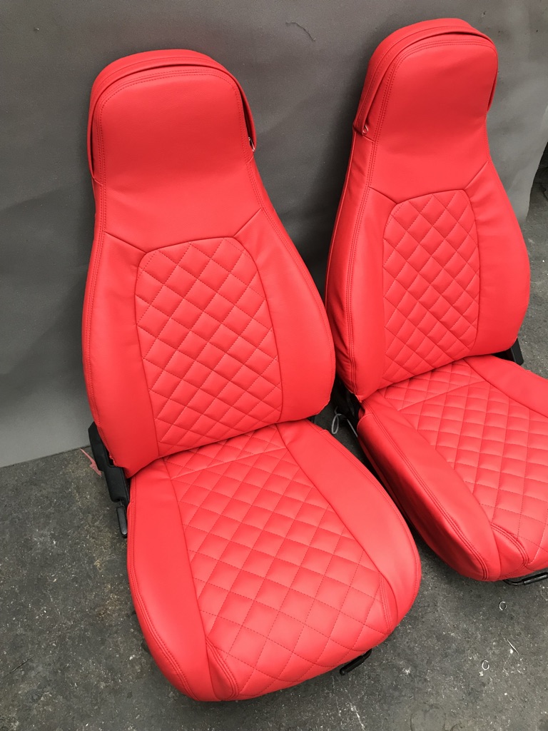 Quilted Seat Covers (Diamond Stitching) For Miata NA/Mk1