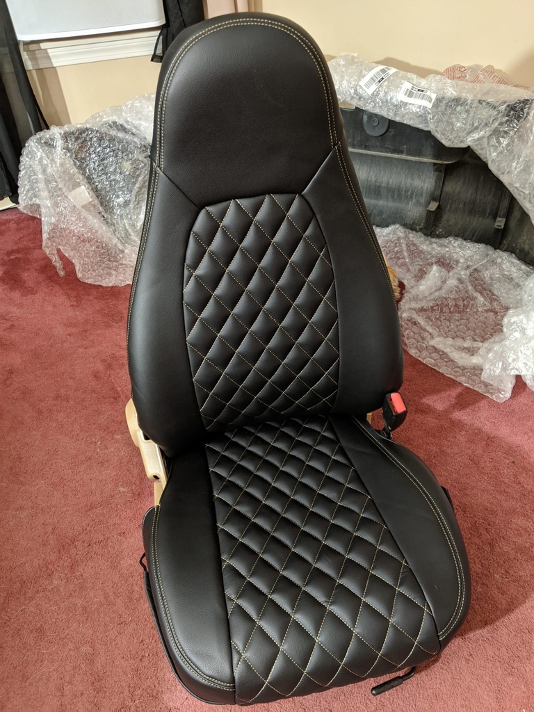 Quilted Seat Covers (Diamond Stitching) For Miata NB1/Mk2