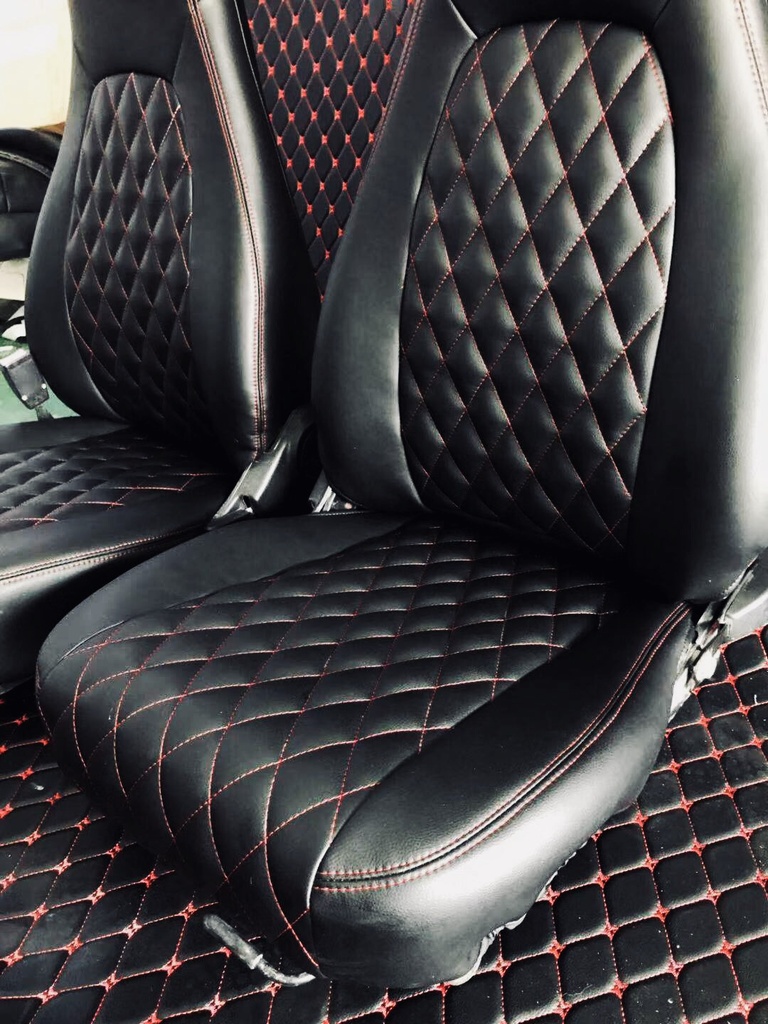 Quilted Seat Covers (Diamond Stitching) For Miata NB2/Mk2.5