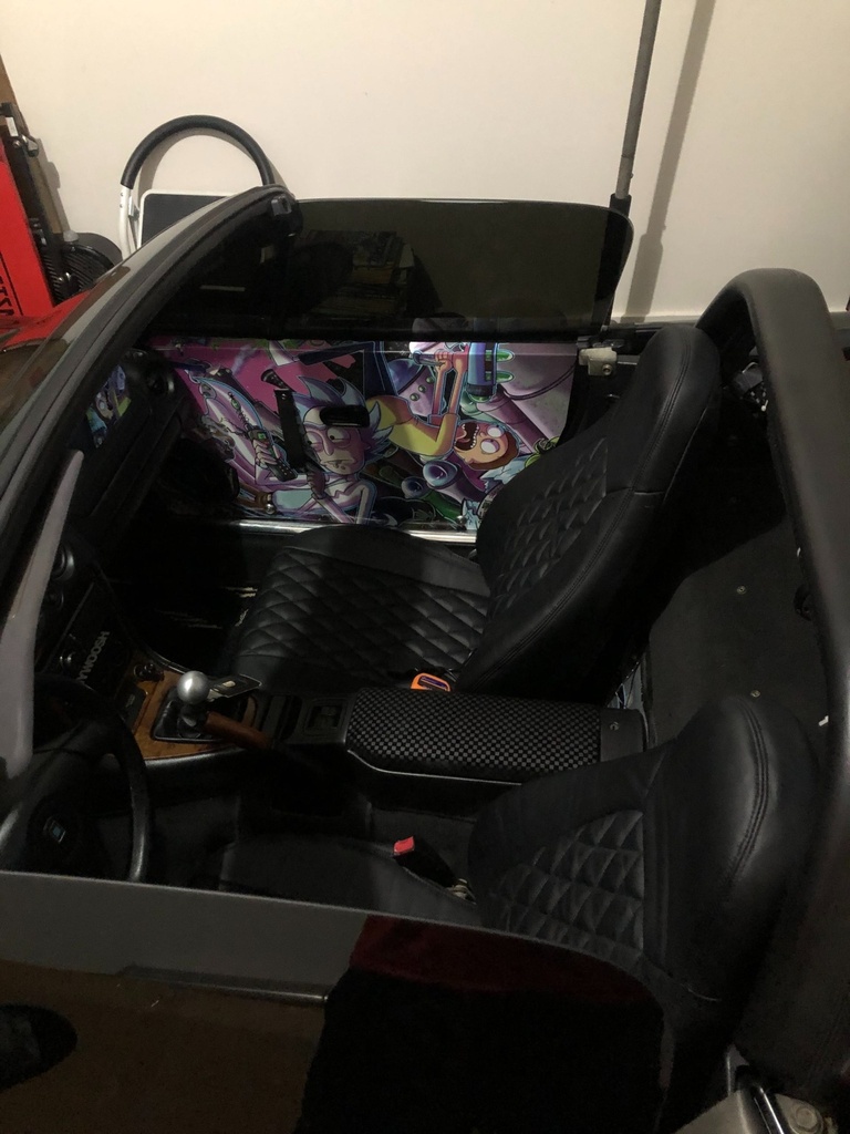Quilted Seat Covers (Diamond Stitching) For Miata NB2/Mk2.5