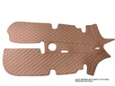 Quilted Transmission Tunnel Cover (Premade material) For Miata NA/NB