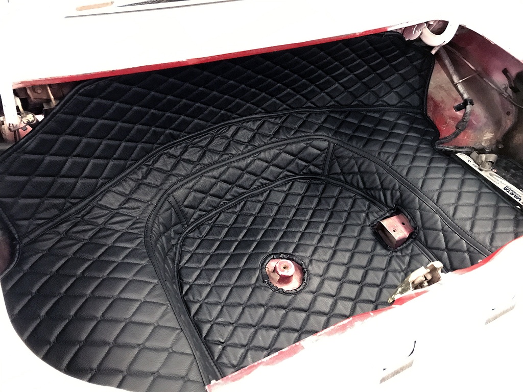 Quilted Trunk Liner (Premade material) For Miata NB/Mk2