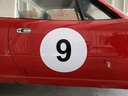 Race Number White Circle Magnet For Miata NA/NB/NC/ND