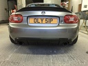 Rear Diffuser (OEM Exhaust) For Miata NC/Mk3