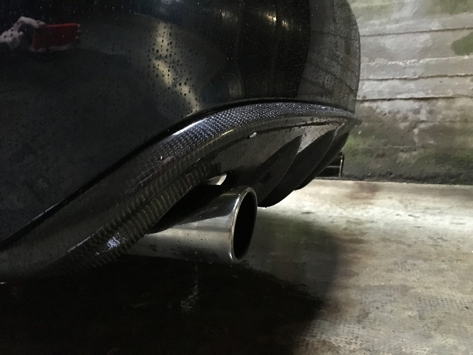 Rear Diffuser (OEM Exhaust) For Miata NC | CarbonMiata