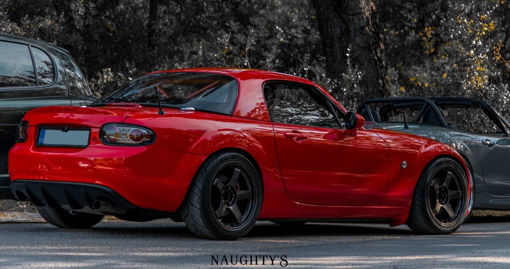 Rear Diffuser (OEM Exhaust) For Miata NC/Mk3