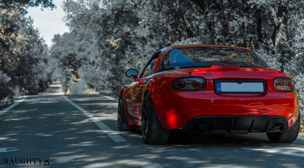 Rear Diffuser (OEM Exhaust) For Miata NC | CarbonMiata