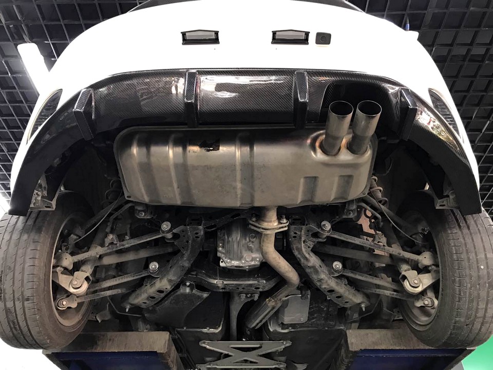 Rear Diffuser (OEM Exhaust) For Miata ND/Mk4