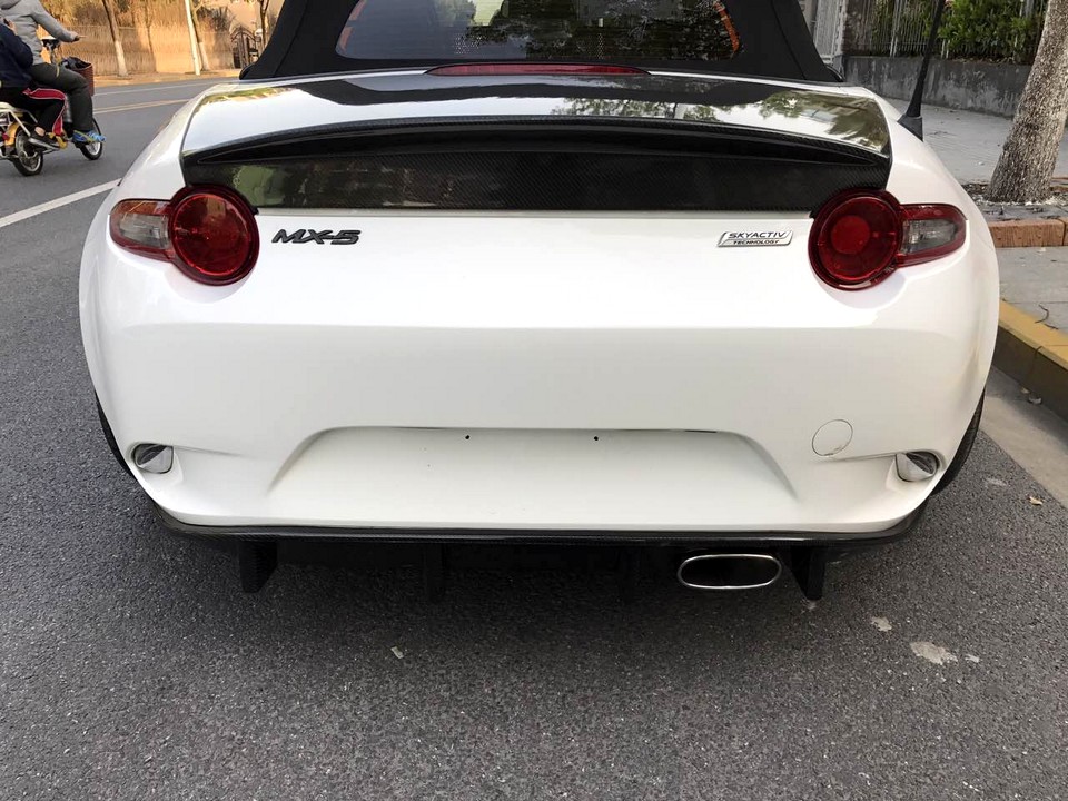 Rear Diffuser (OEM Exhaust) For Miata ND/Mk4