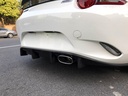 Rear Diffuser (OEM Exhaust) For Miata ND/Mk4