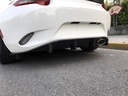 Rear Diffuser (OEM Exhaust) For Miata ND/Mk4