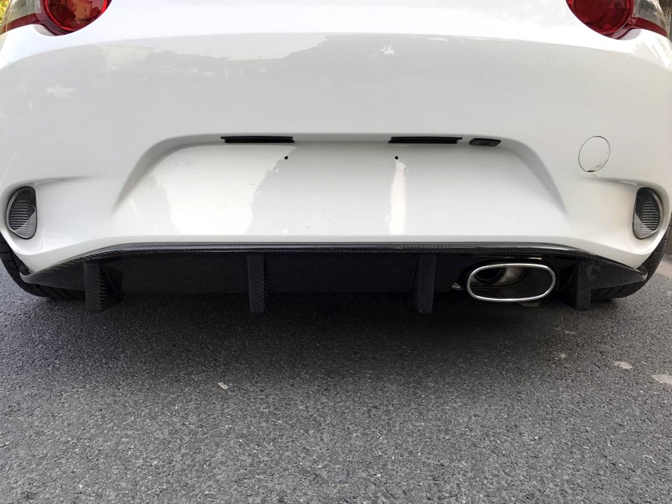 Rear Diffuser (OEM Exhaust) For Miata ND | CarbonMiata