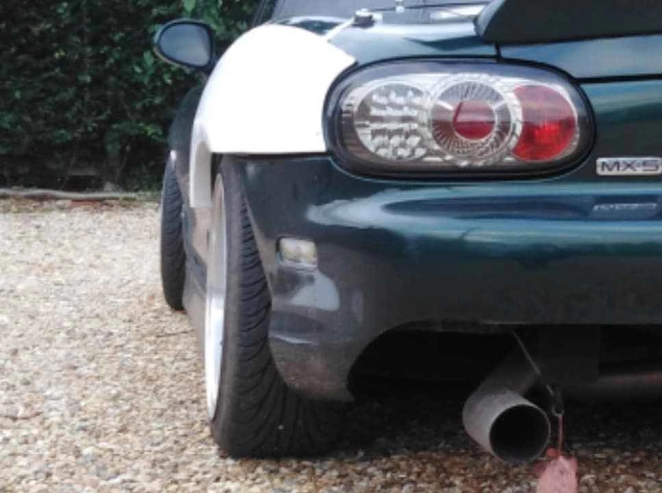Rear Overfenders Type 3 For Miata NB/Mk2