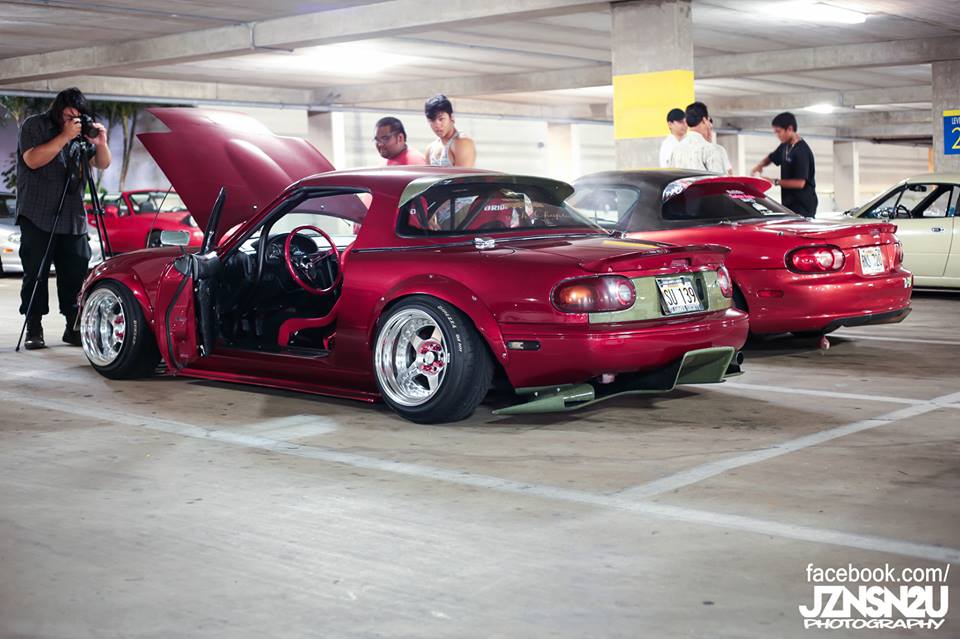 RX-7 FD RE-Style Rear Diffuser For Miata NA/Mk1
