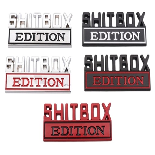 SHITBOX Logo For Miata NA/NB/NC/ND