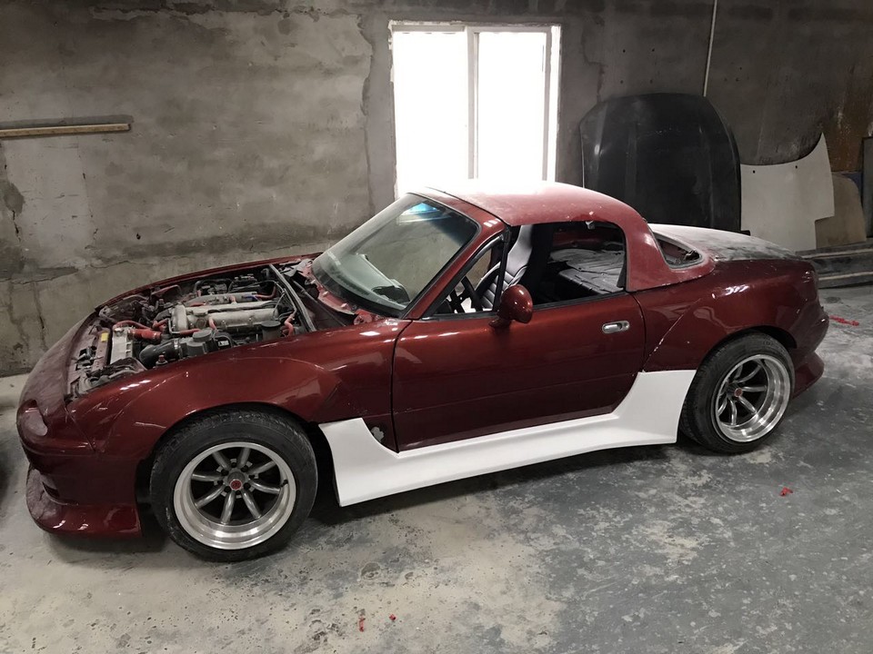 Side Skirts (Type 2) For Miata NA/Mk1