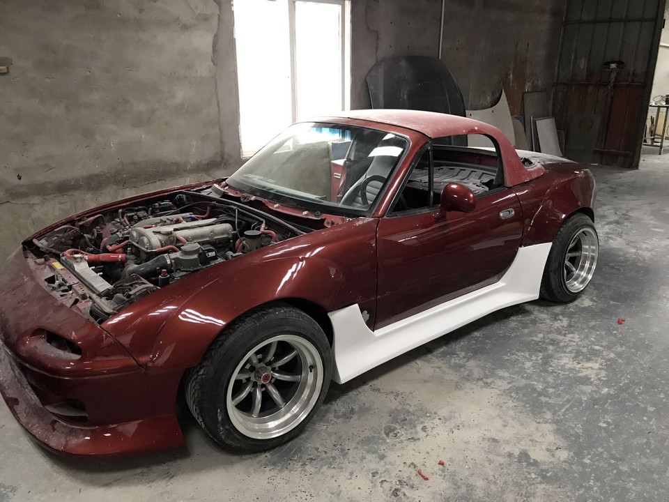 Side Skirts (Type 2) For Miata NA/Mk1