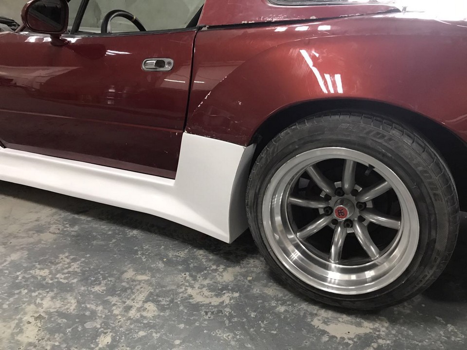 Side Skirts (Type 2) For Miata NA/Mk1