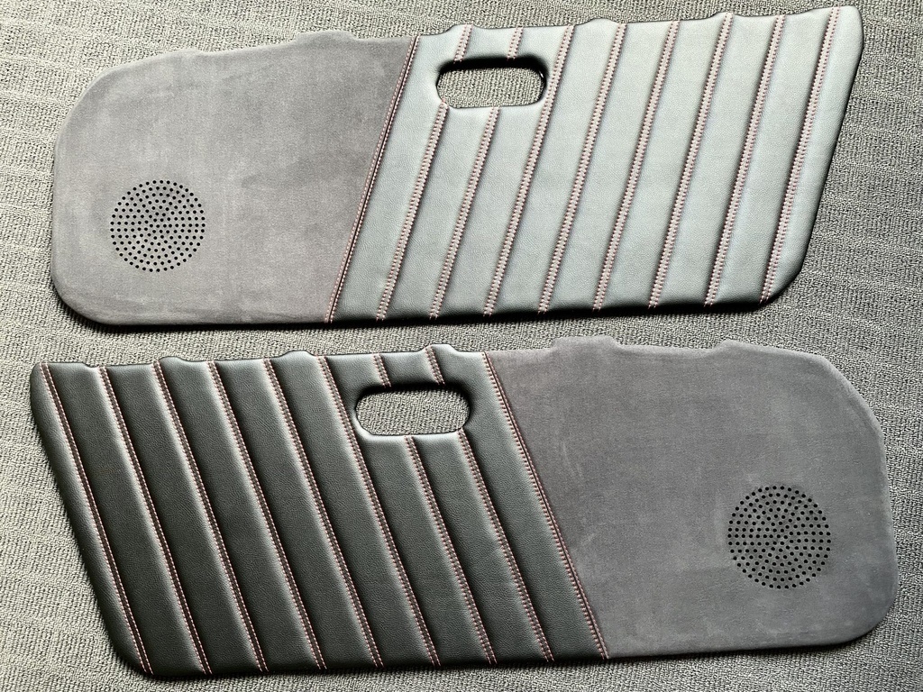 Striped Door Panels (Double-Stitching) For Miata NA/Mk1