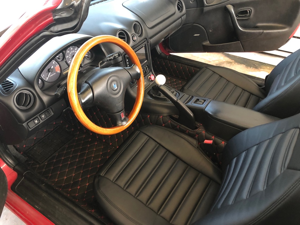 Striped Seat Covers For Miata NB2/Mk2.5