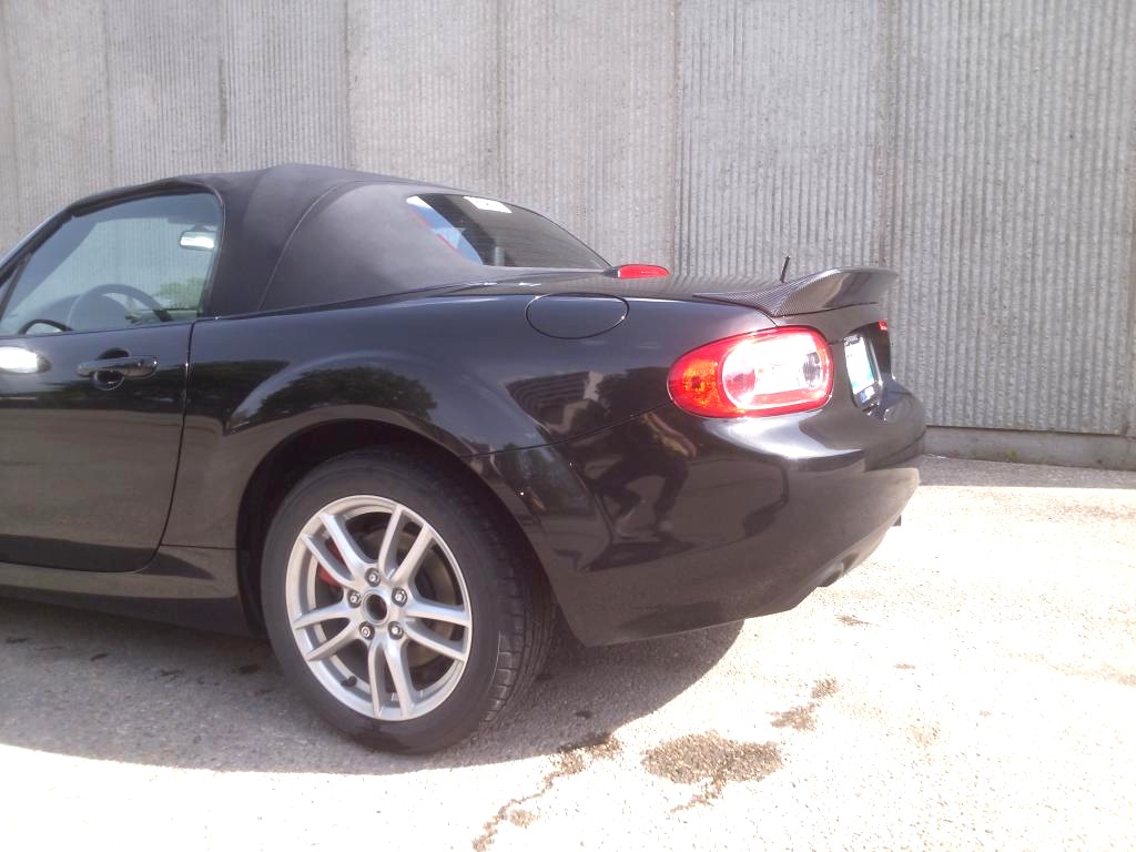 TRD Style Trunk Spoiler (Soft Top) For Miata NC/Mk3