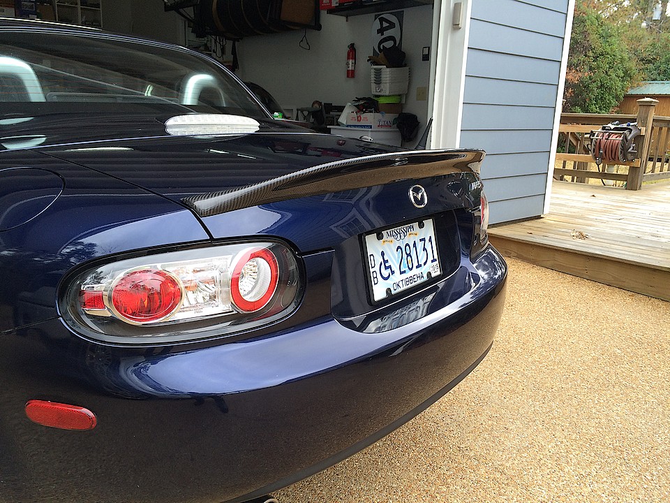 Trunk Spoiler (PRHT Version) For Miata NC/Mk3