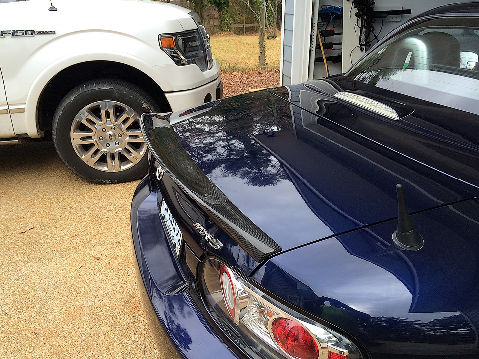 Trunk Spoiler (PRHT Version) For Miata NC/Mk3