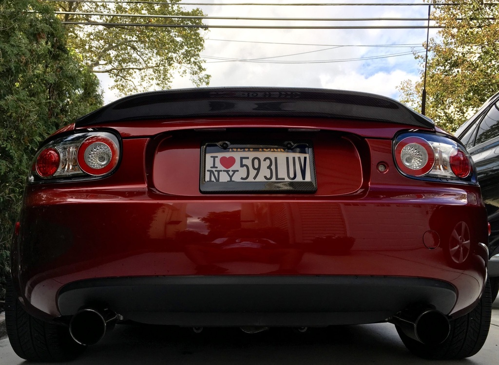 Trunk Spoiler (Soft Top Version) For Miata NC/Mk3