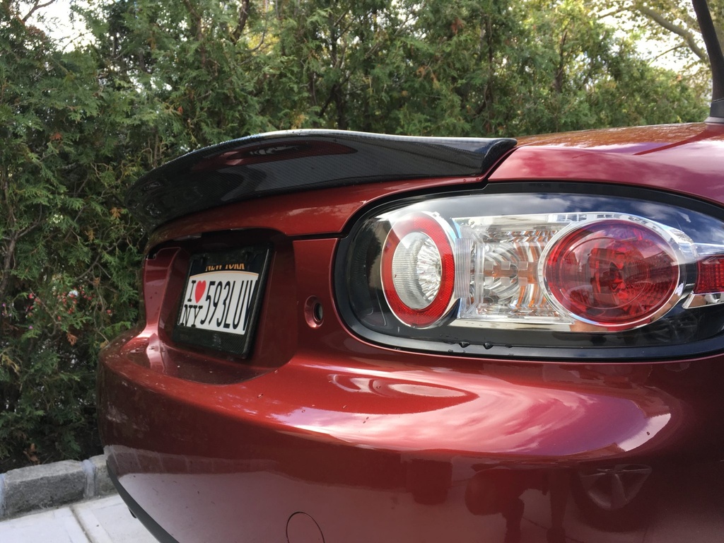 Trunk Spoiler (Soft Top Version) For Miata NC/Mk3