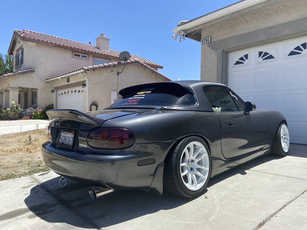 Trunk With Aggressive Ducktail (Type 2) For Miata NB/Mk2