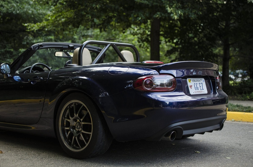 Trunk with ducktail (Soft top) For Miata NC/Mk3