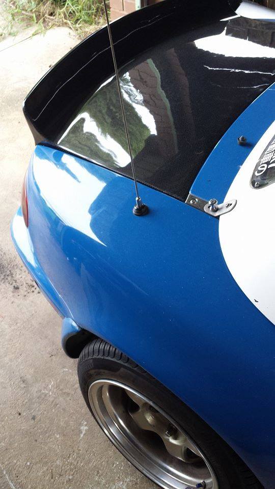 Trunk with high ducktail For Miata NA/Mk1