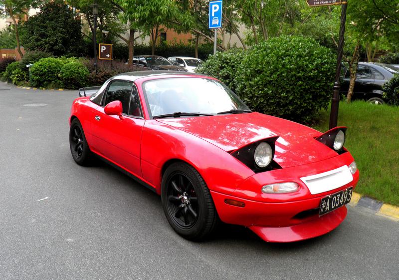 Trunk with high ducktail For Miata NA/Mk1