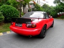 Trunk with high ducktail For Miata NA/Mk1