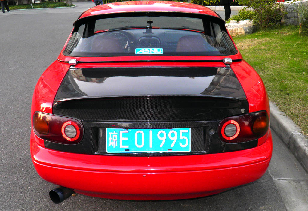 Trunk with Regular Ducktail (Type 1) For Miata NA/Mk1