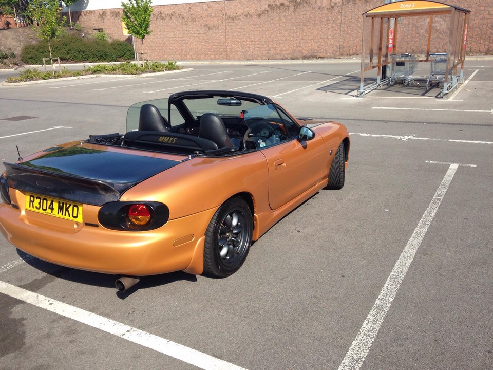 Trunk With Regular Ducktail (Type 1) For Miata NB/Mk2