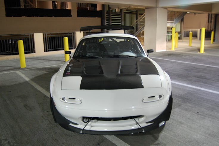 Vented Hood (AD9 Style) For Miata NA/Mk1