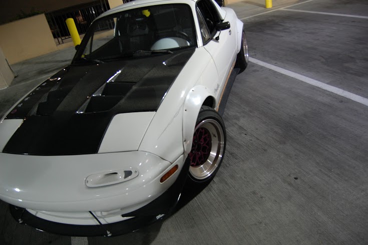 Vented Hood (AD9 Style) For Miata NA/Mk1